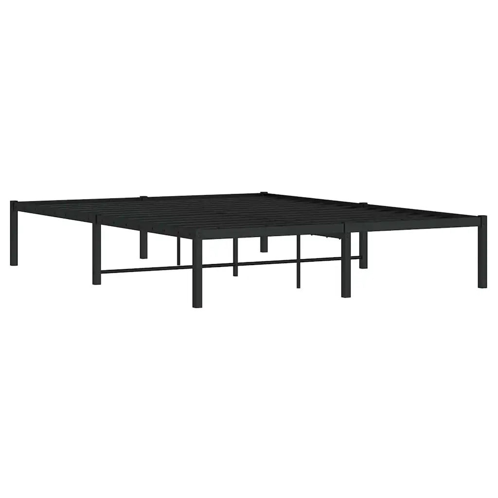 Giroletto in Metallo Nero 140x200 cm 373656