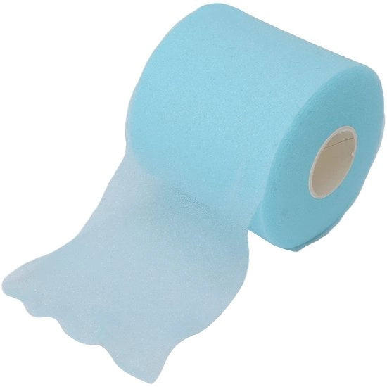 Tampone di schiuma non adesivo per sport - nastro di protezione per lesioni - protezione per ginocchia e caviglia - schiuma leggera - 6,5 cm x 27 m
