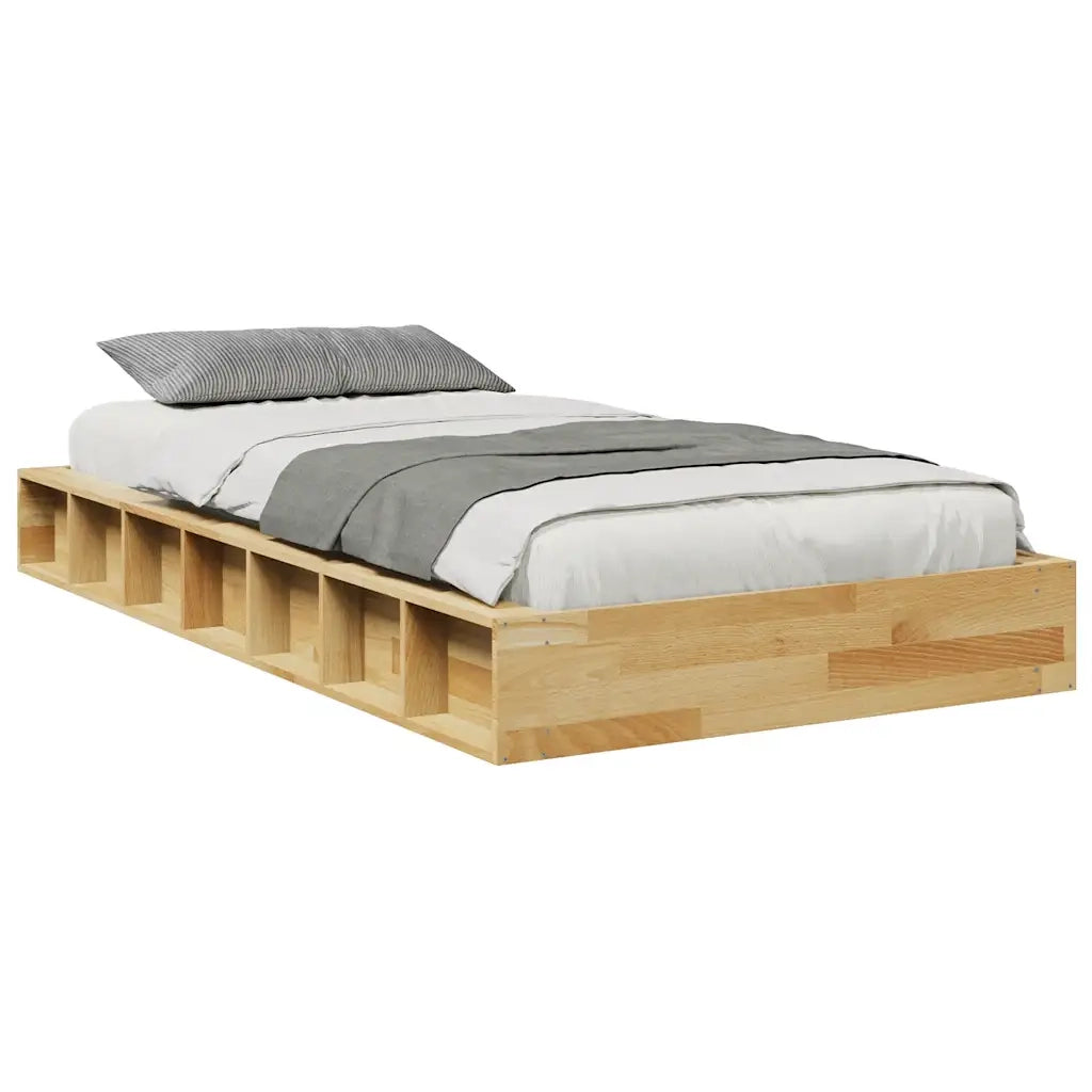 Struttura Letto Senza Materasso 90x200 cm in Legno Massello 3324120