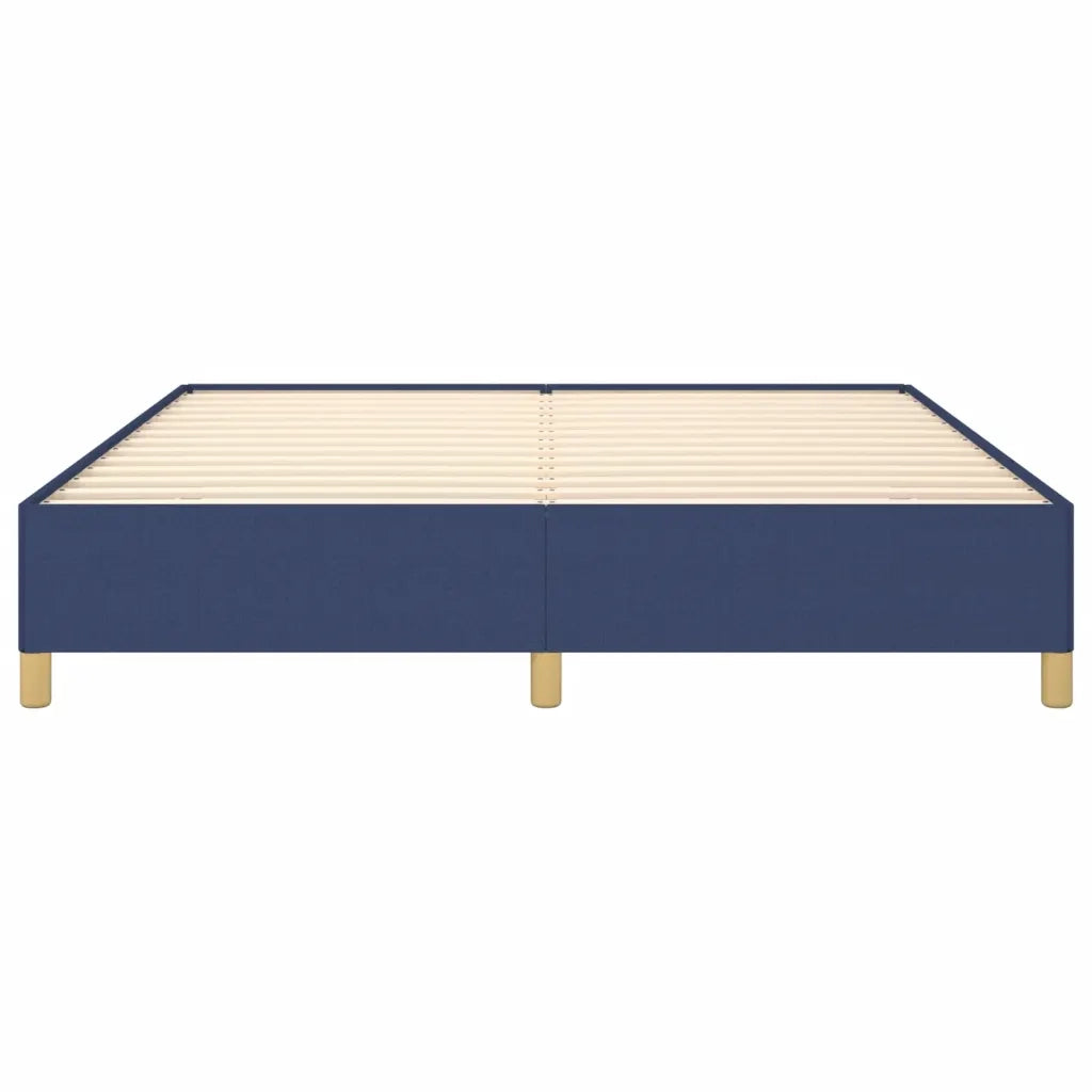 Giroletto senza Materasso-Struttura Letto Blu 180x200 cm in Tessuto 440186