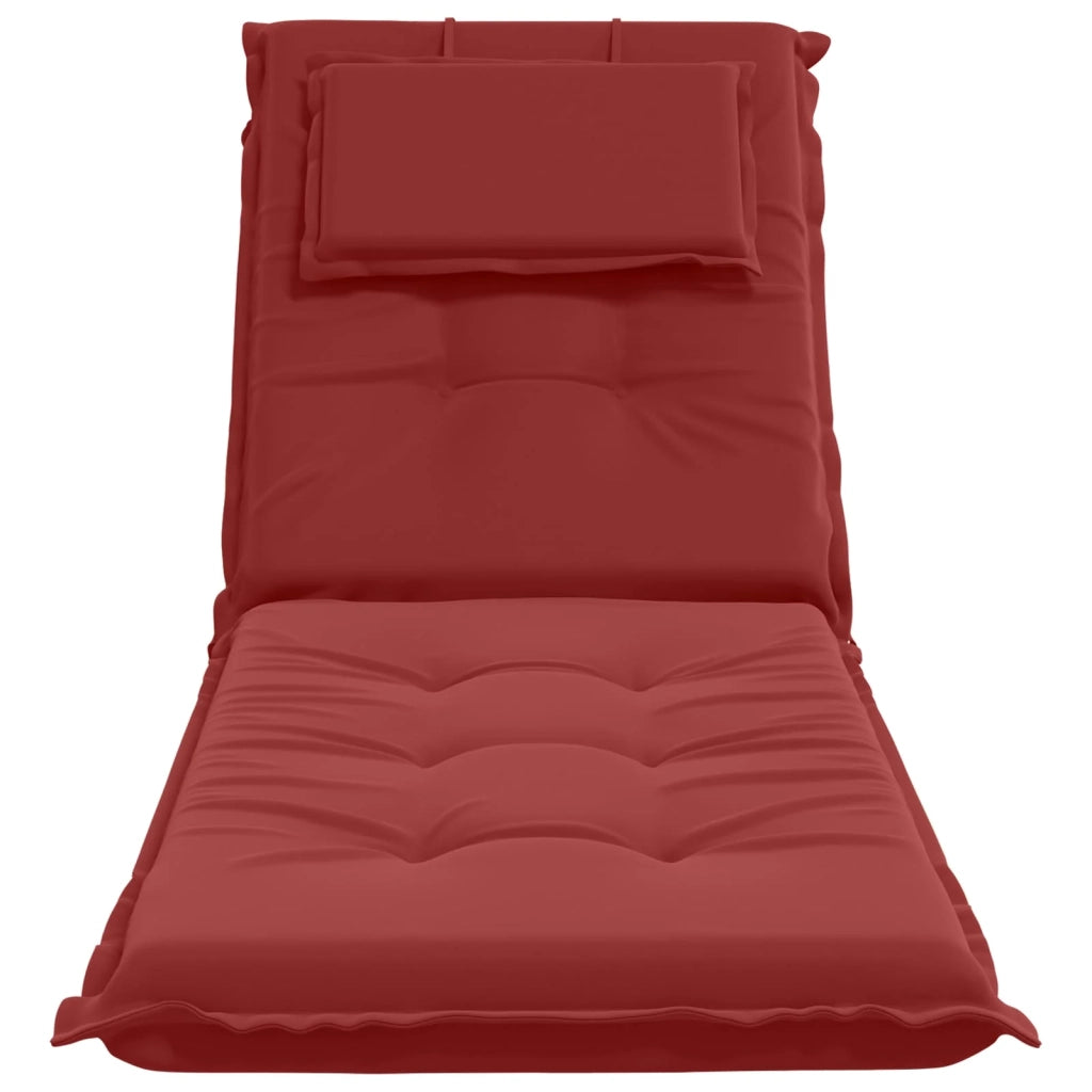 Cuscino per Lettino GEMERT 100% Poliestere Rosso Vino 947542