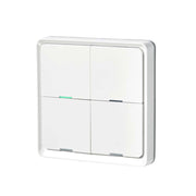 Interruttore Connesso Zigbee 3.0 con 4 Pulsanti 12 Funzioni Bianco Nedis