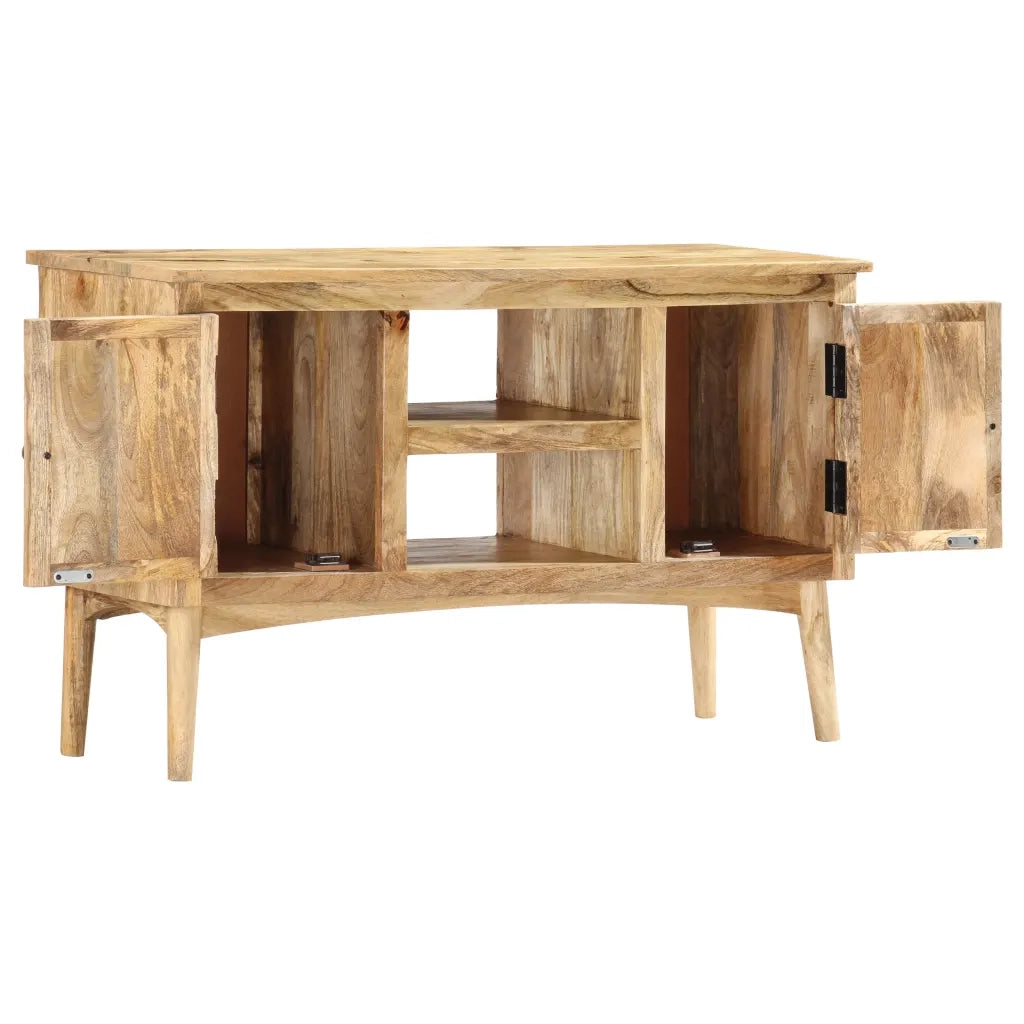 Credenza 100x35x60 cm in Legno Massello di Mango cod mxl 56618