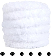 Pompa di aria flessibile - 2 pezzi - imbottito - protezioni auricolari - protezioni orecchie - 100 cm di lunghezza - materiale per artigianato creativo