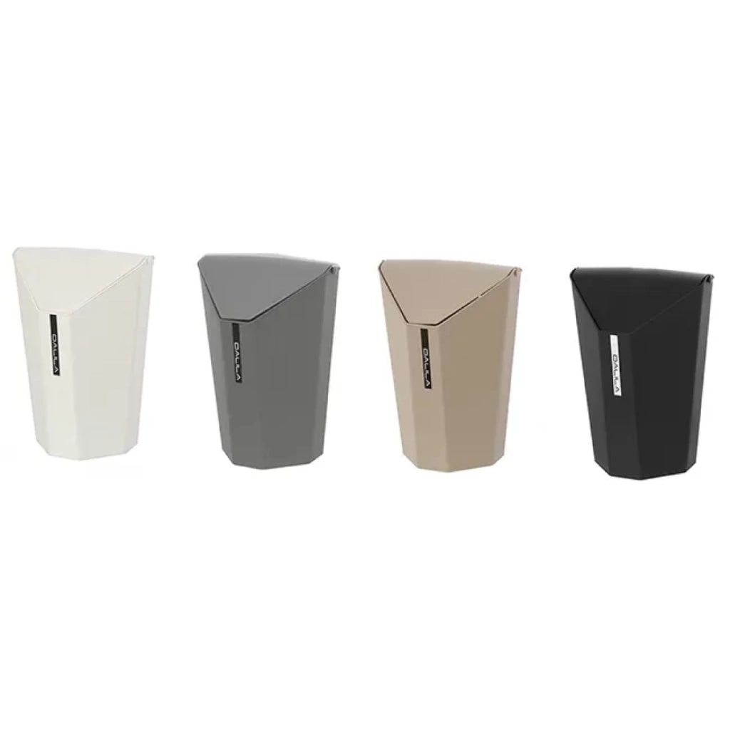 CESTINO SALVASAPZIO IN PLASTICA MODELLO DALILA DIM. CM(LXPXH):24X17X33  NERO   Idroweb