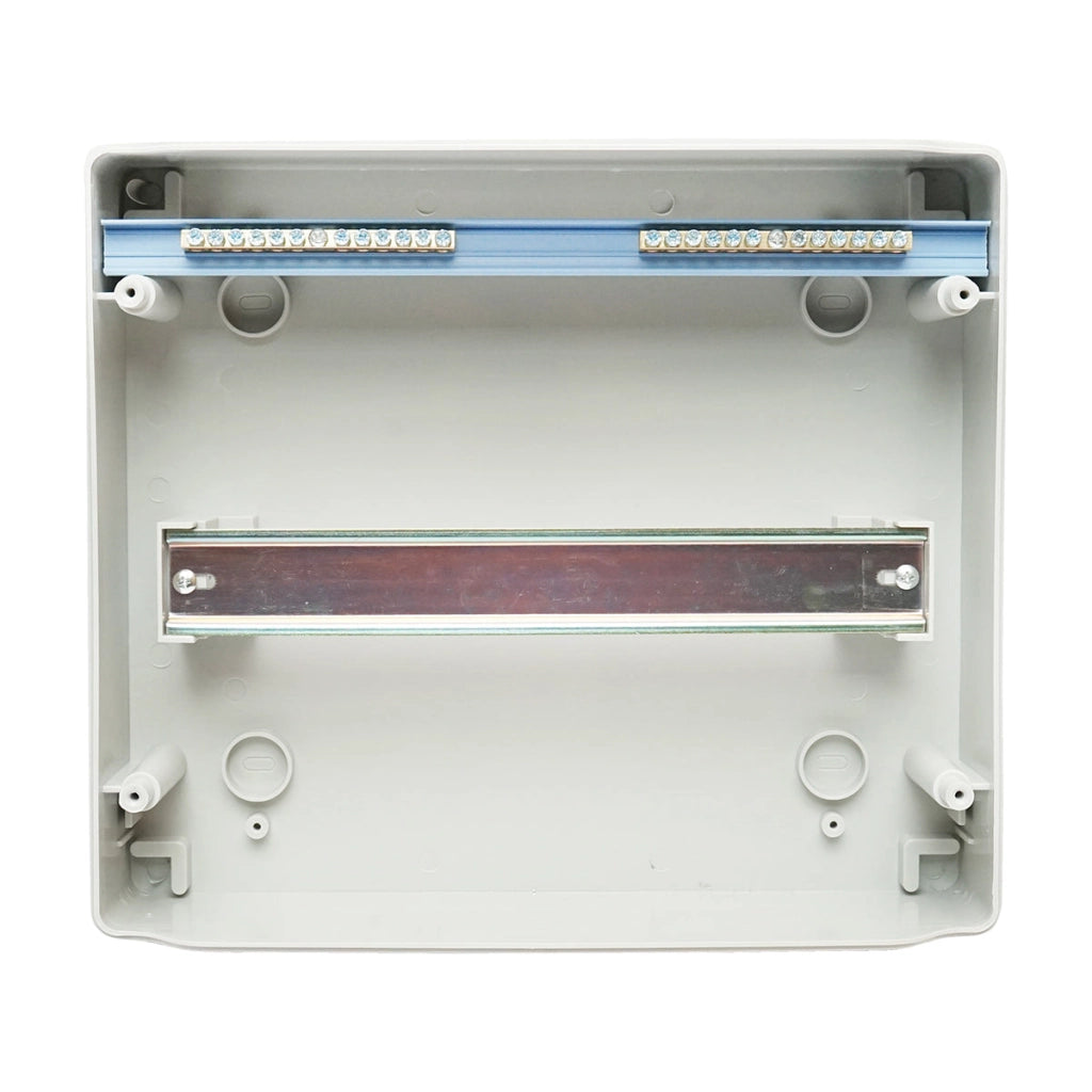 Pannello portafusibili da superficie 1 fila, 12 moduli 295x255x130mm IP65 Breckner Germany