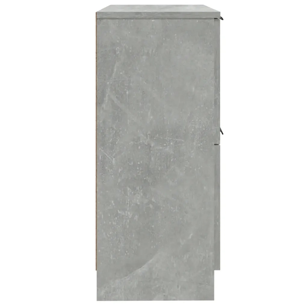 Credenza Grigio Cemento 30x30x70 cm in Legno Multistrato 811177
