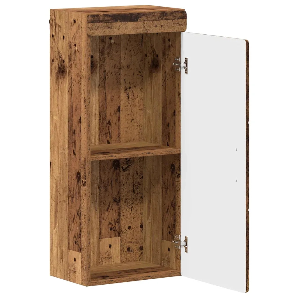 Armadio da bagno a muro TULUM Legno vecchio 37 x 24,5 x 86 cm 880339