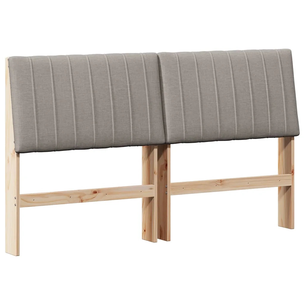 Testiera imbottita Talpa 160 cm Pino massello 879387