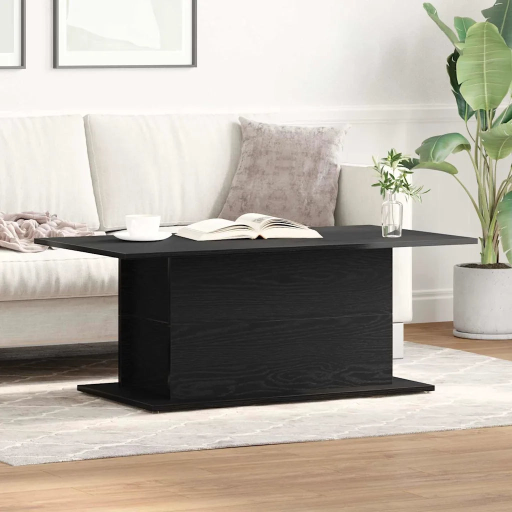 Tavolino da salotto Rovere Nero 102 x 55,5 x 40 cm 862716