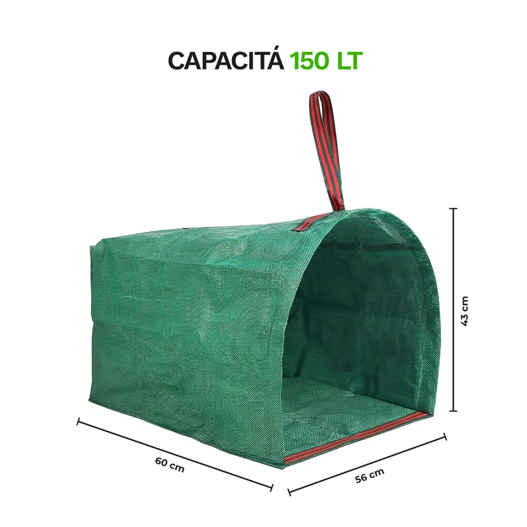 Sacchi Immondizia Organici Biodegradabili Per Umido Compostabili Sacchetti Spazzatura Antigoccia 30/110 litri Piccoli O Grandi XXL Rifiuti Robusti Forti Sacco Rifiuti  150 Litri