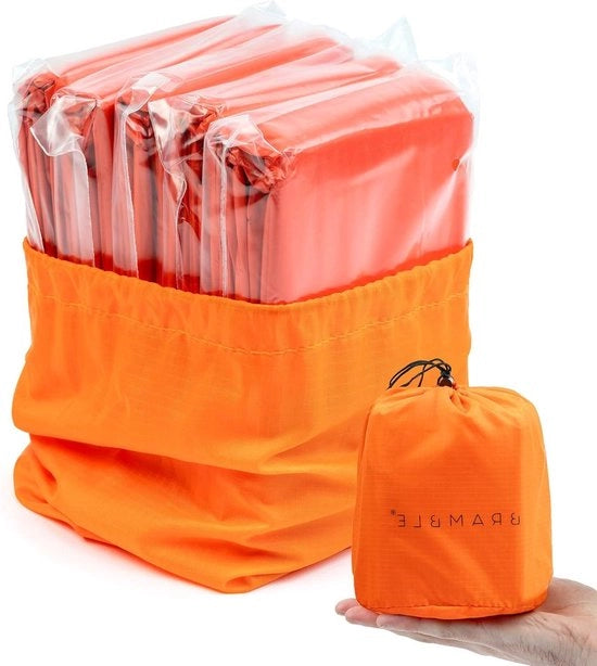 Borsa di sopravvivenza - Sacco di sopravvivenza leggero e impermeabile per 5 persone