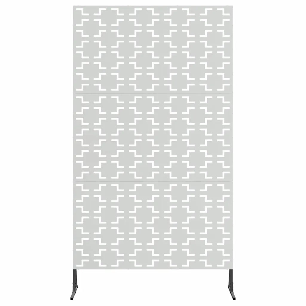 Schermo per Privacy Grigio 100 x 50 x 180 cm Acciaio CFW9625458