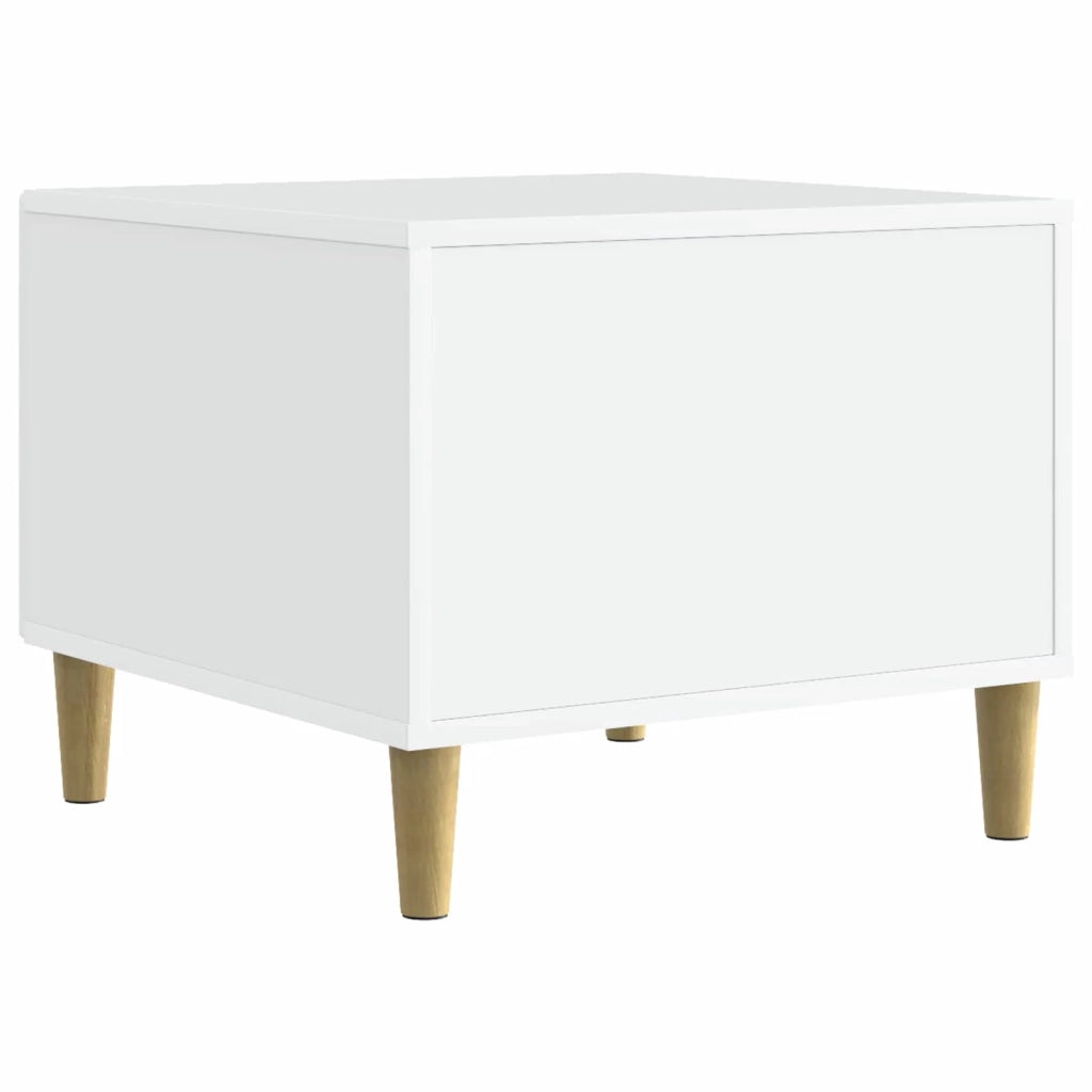 Tavolino da salotto Bianco 50 x 49 x 40 cm Legno ingegnerizzato 895195