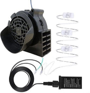 Inflabiliatore di Barche - 12 V - Illuminazione a LED - Decorazione - Adatto per Halloween - Natale