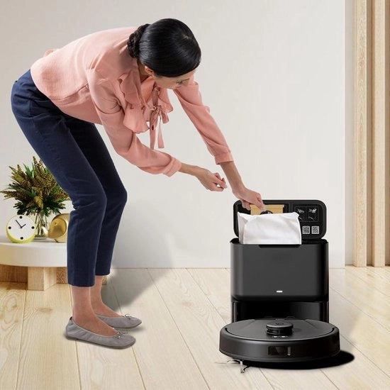 Sacchi aspiratore per aspirapolvere robot - Grande capacità - Sacchi aspiratore - Componenti di ricambio per Clean Station