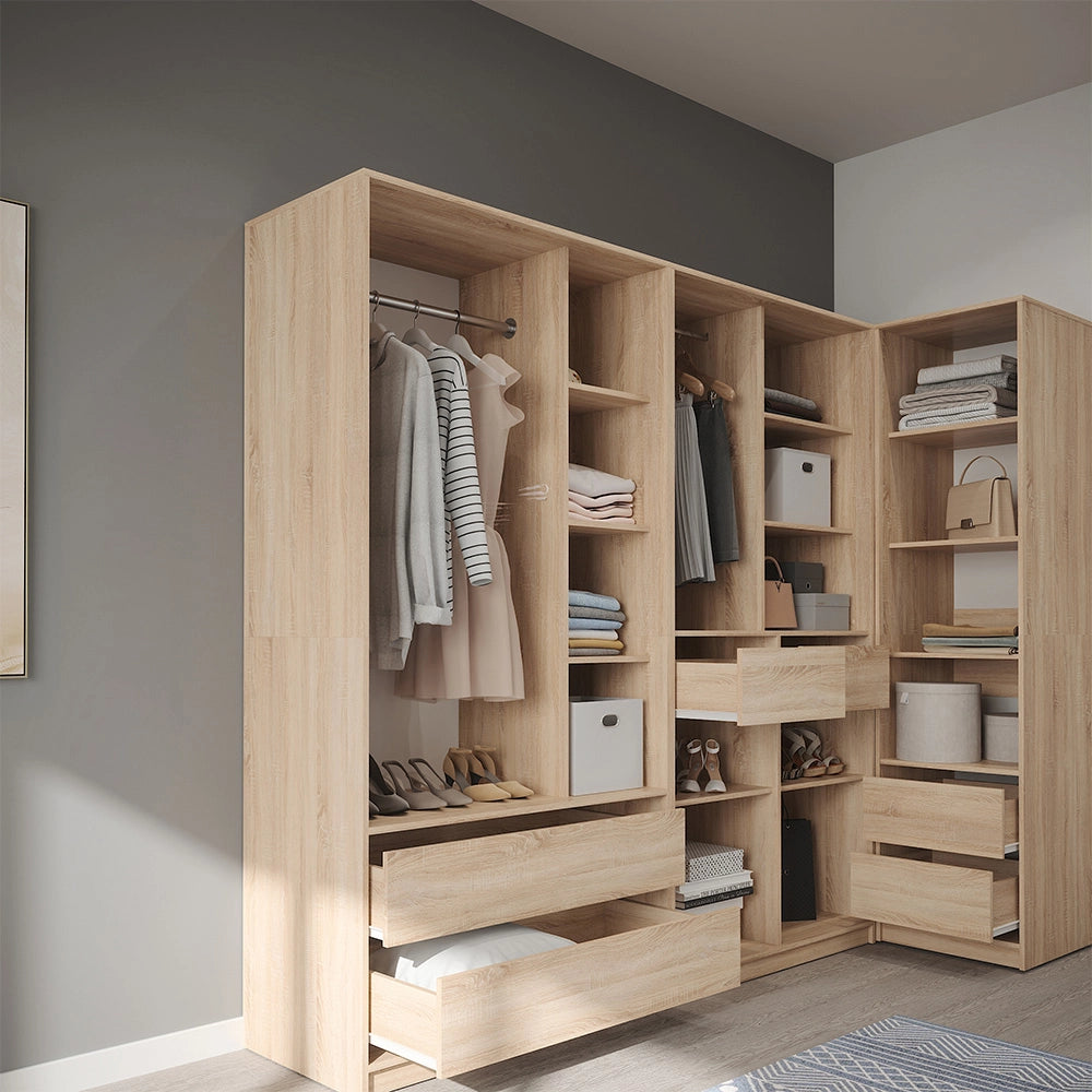 Armadio Elmo Sonoma 50 x 200 cm Vicco