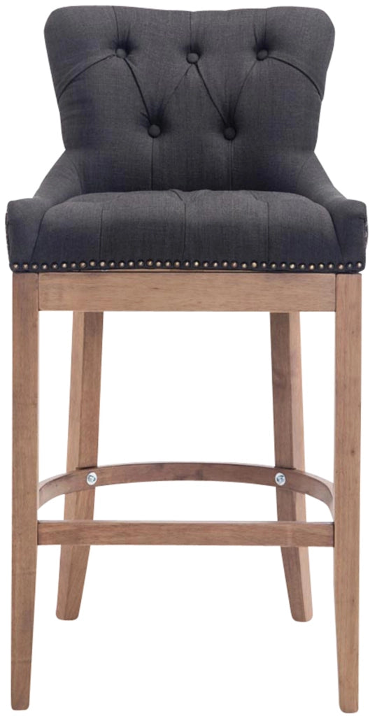 Sgabello Lakewood Stoffa antico-chiaro grigio scuro