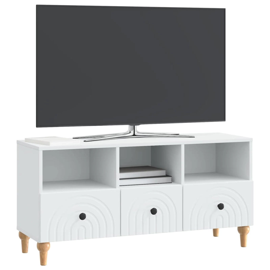 Mobile TV-Credenza per TV Bianco 102 x 34,5 x 50 cm Legno ingegnerizzato 662275