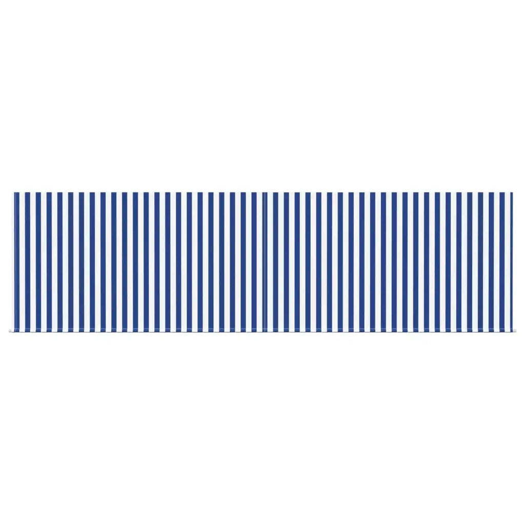 Tenda retrattile Blu e Bianco 400 × 300 cm 3330853