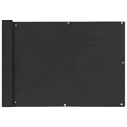 Schermo per balcone schermo per la privacy tessuto Oxford 75 x 400 cm antracite 02_0010167