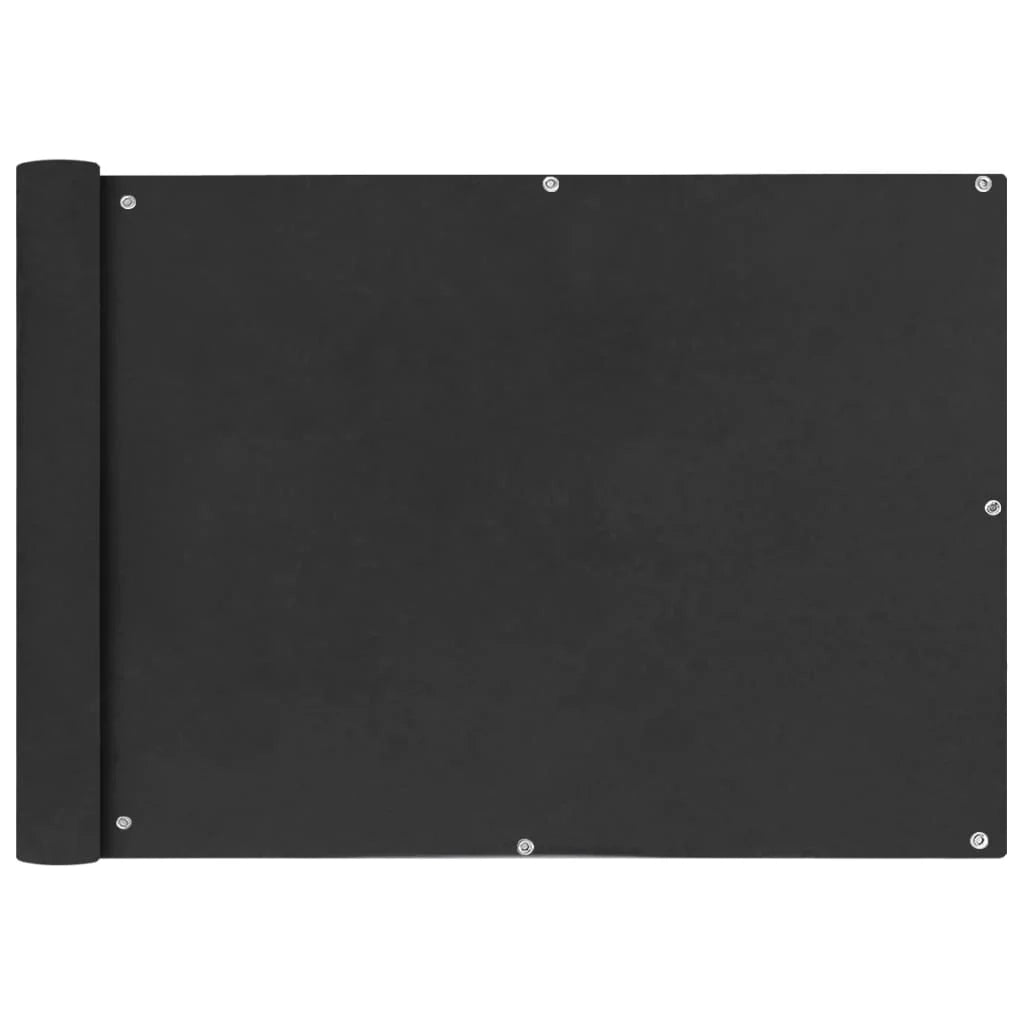 Schermo per balcone schermo per la privacy tessuto Oxford 75 x 400 cm antracite 02_0010167
