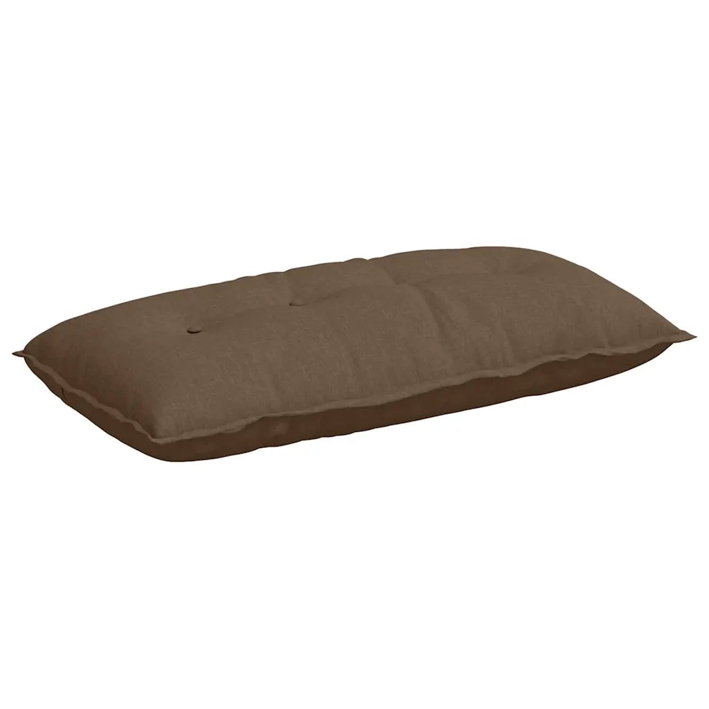 Cuscino per Schiena | Cuscino dorsale Marrone 100 x 19 x 50 cm Tessuto