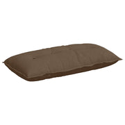 Cuscino per Schiena | Cuscino dorsale Marrone 100 x 19 x 50 cm Tessuto