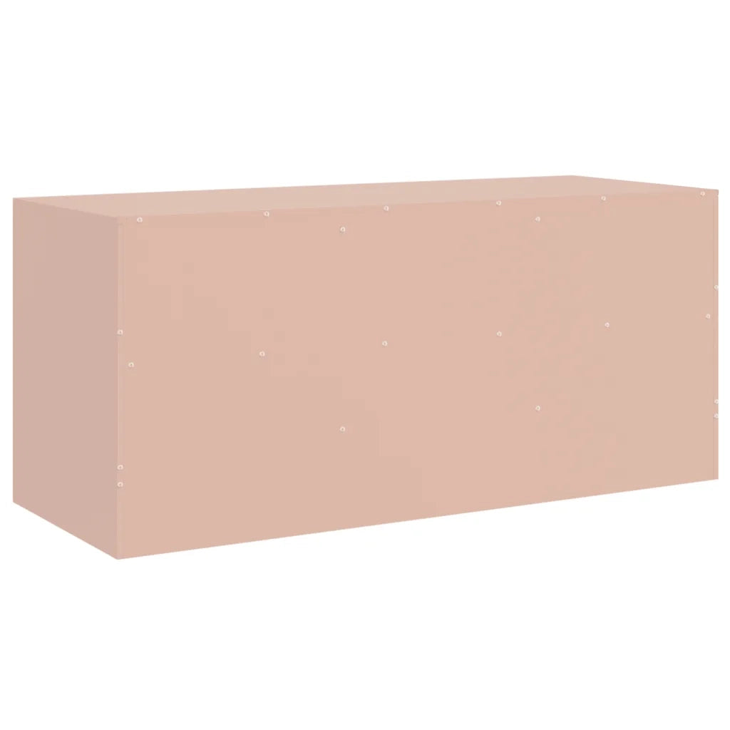 Mobile TV | Armadietto TV | Mobile Porta TV Rosa 99x39x44 cm in Acciaio