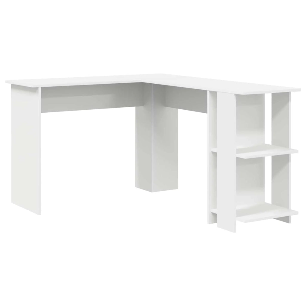 Scrivania ad angolo Bianco Legno ingegnerizzato 869554