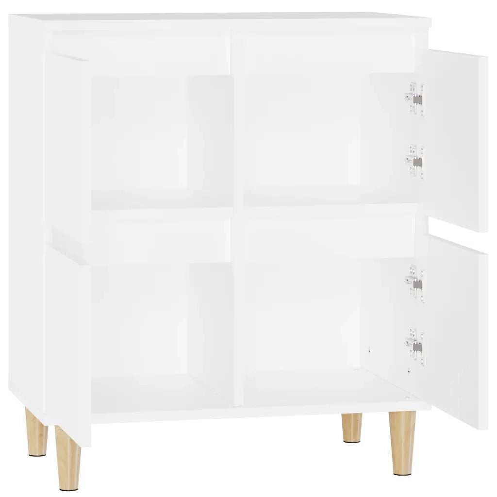 Credenza Bianca 60x35x70 cm in Legno Multistrato 821156