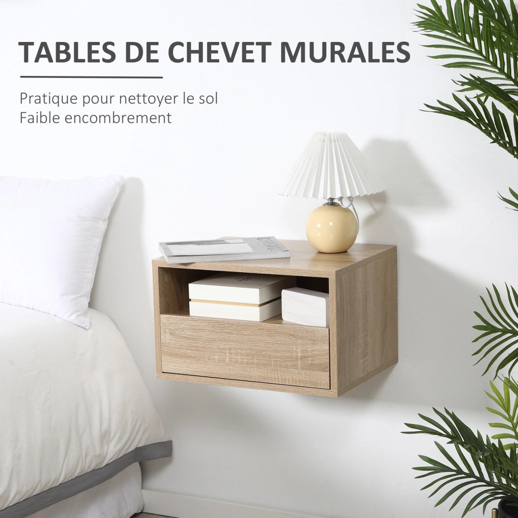 Comodino ¨C zephmum ¨C Effetto Rovere Chiaro