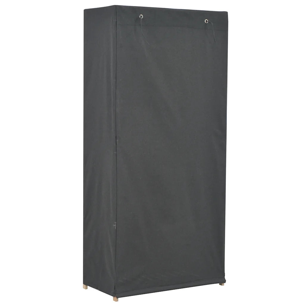 Armadio Grigio 79x40x170 cm in Tessuto CFW1548687