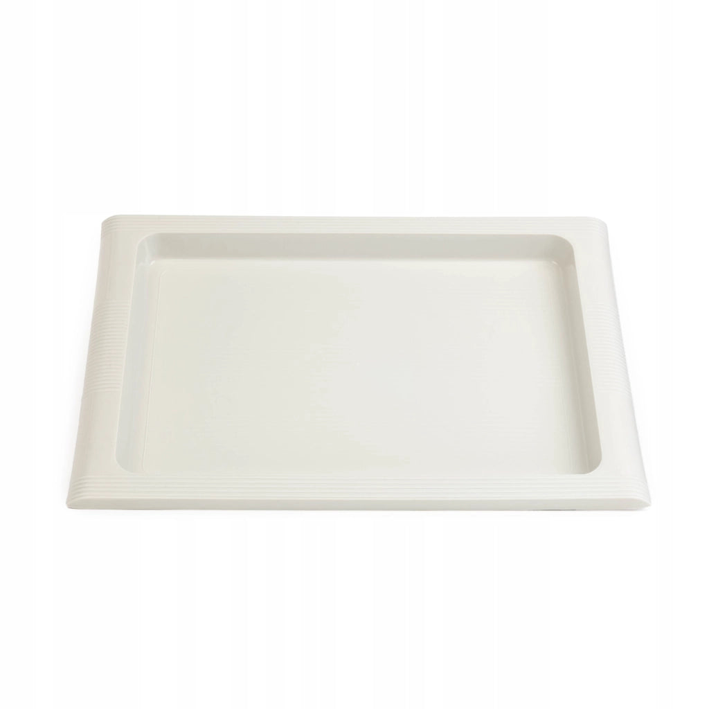 Vassoio da portata in plastica KADAX per cucina, camerieri, bar, grande 40x28 cm