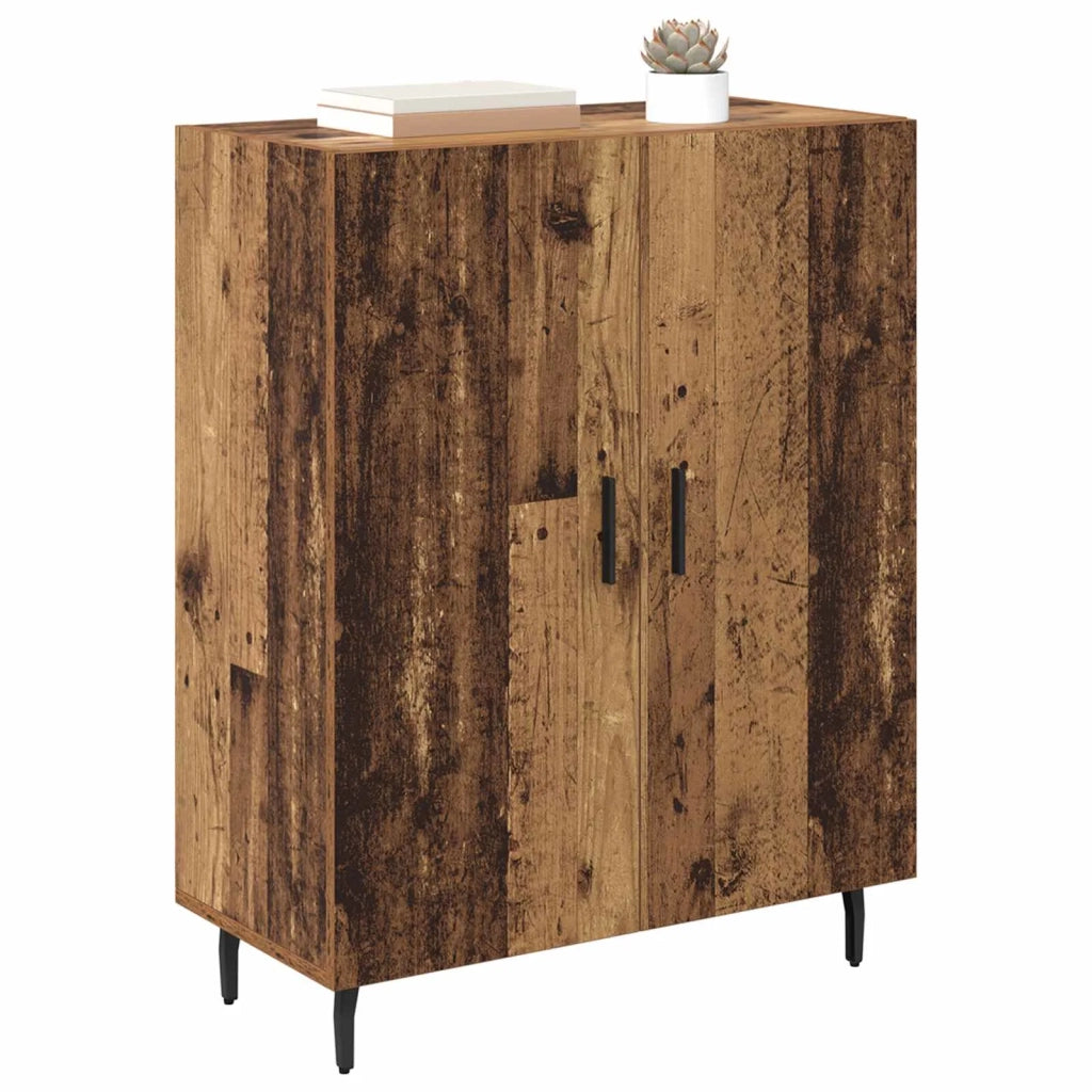 Credenza | Madia | Buffet da pranzo | Armadio da pranzo Legno vecchio 69,5 x 34 x 90 cm Legno multistrato