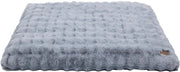 Letto per Cani Grande, Larghezza 120 cm, Profondità 90 cm, Altezza 12 cm, Materiale Pluche, Colorazione Grigio, Piuma Antislip Removibile, Piuma Idrorepellente, Piuma Antiscivolo, Lavabile