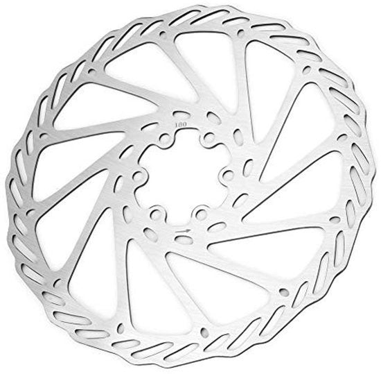 Dischi freno 180mm - Disco freno sostituibile - Acciaio inossidabile - Accessorio bicicletta - Buona rigidità - Rapida dissipazione del calore - Disco freno set