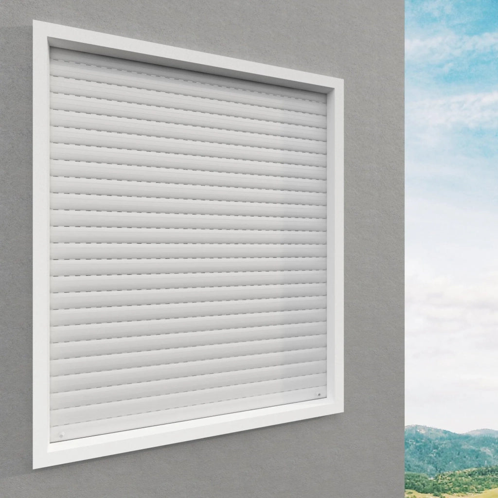 KIT TAPPARELLA IN PVC 'TORINO' cm 123x160h - Col. Bianco - MADE IN ITALY