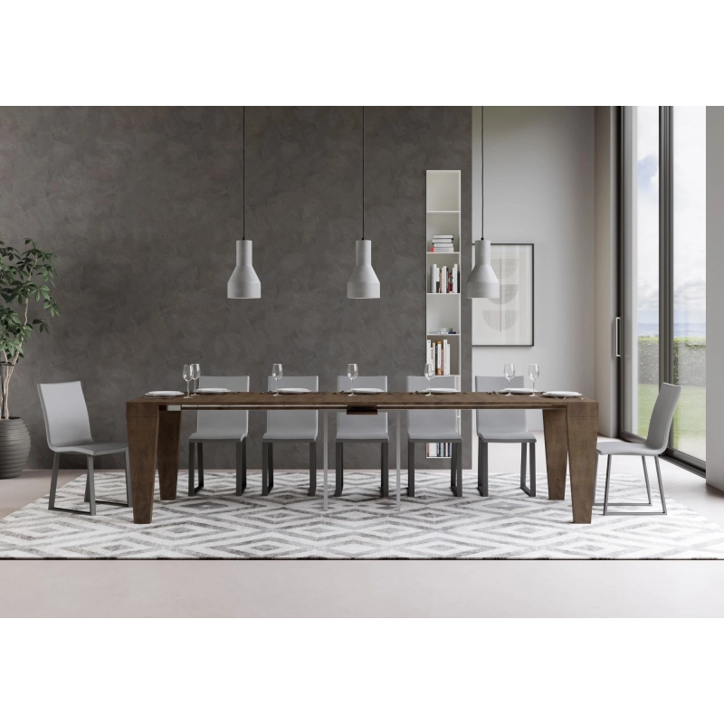 Consolle allungabile 90x40/300 cm Spimbo - Noce