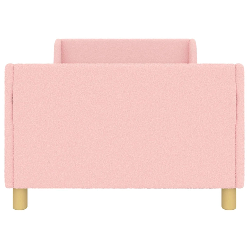 Struttura letto bambini con testata Rosa 80 x 200 cm