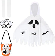 Costume da Halloween per bambini e bambine - mantello da Halloween con cappuccio - costume da cosplay per Halloween e carnevale.