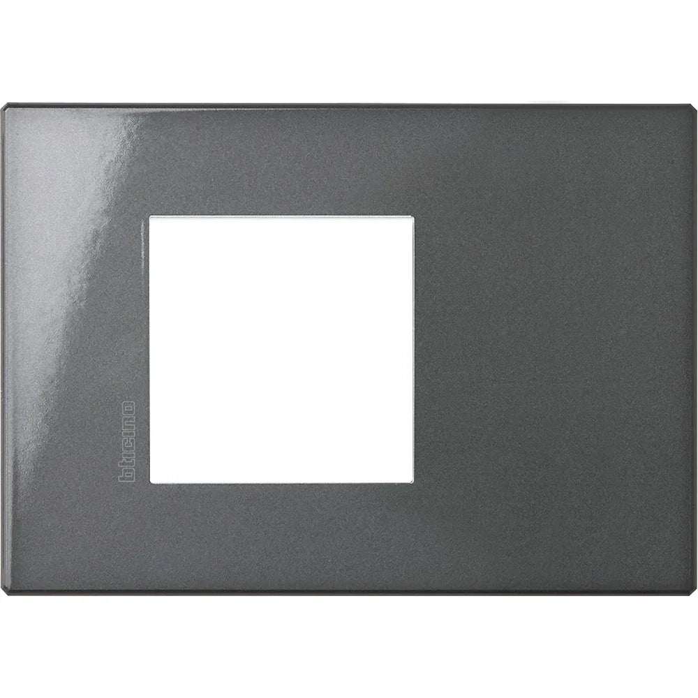 Bticino Axolute Air  - Placca 2 Moduli Antracite HW4819HS