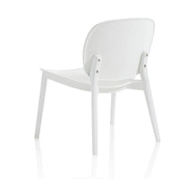Set 2 Sedie 58x48,5x71 cm in Polipropilene Bianco