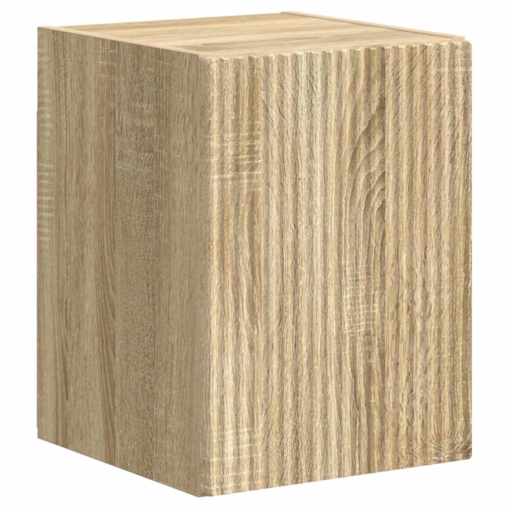 Set mobile TV 5 pz-Credenza per TV Rovere Sonoma Legno multistrato 725230