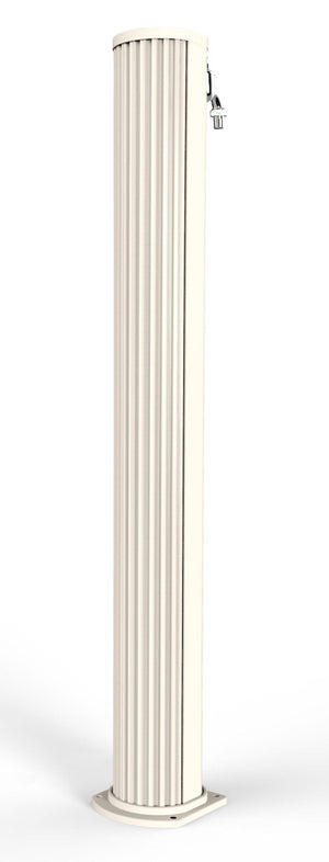 Fontana da Esterno con Rubinetto Arkema Jolly Bianco Crema