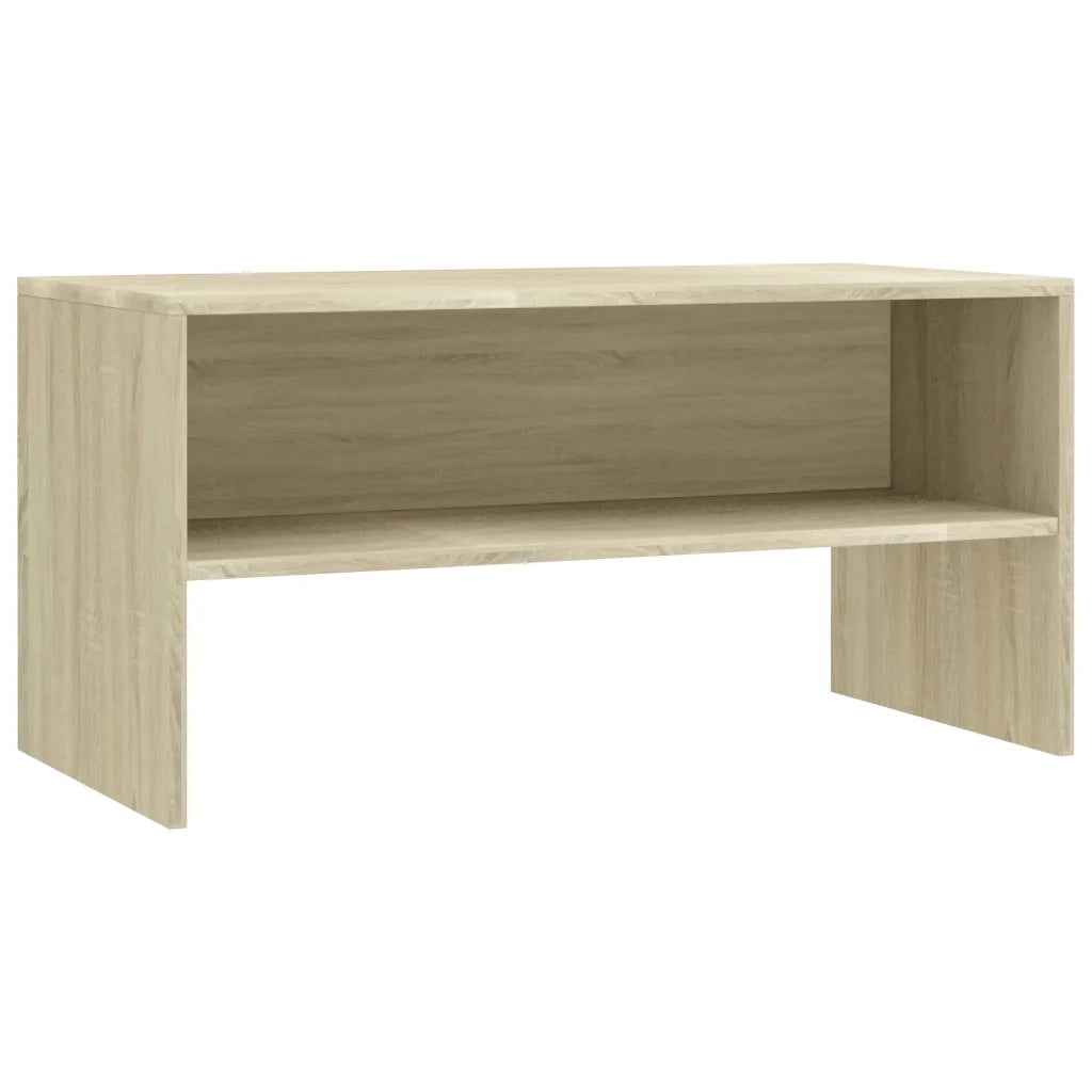 Mobile Porta TV Rovere Sonoma 80x40x40 cm in Legno Multistrato 800057