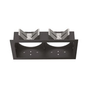 Cornice Rettangolare Doppia A Incasso Contemporanea Bento Metallo Nero