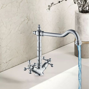 Rubinetto monoforo ottone cucina england two cromato erogazione orientabile *** confezione 1