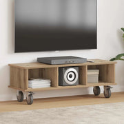 Supporto TV 100 x 35 x 35 cm Rovere artigianale 891039