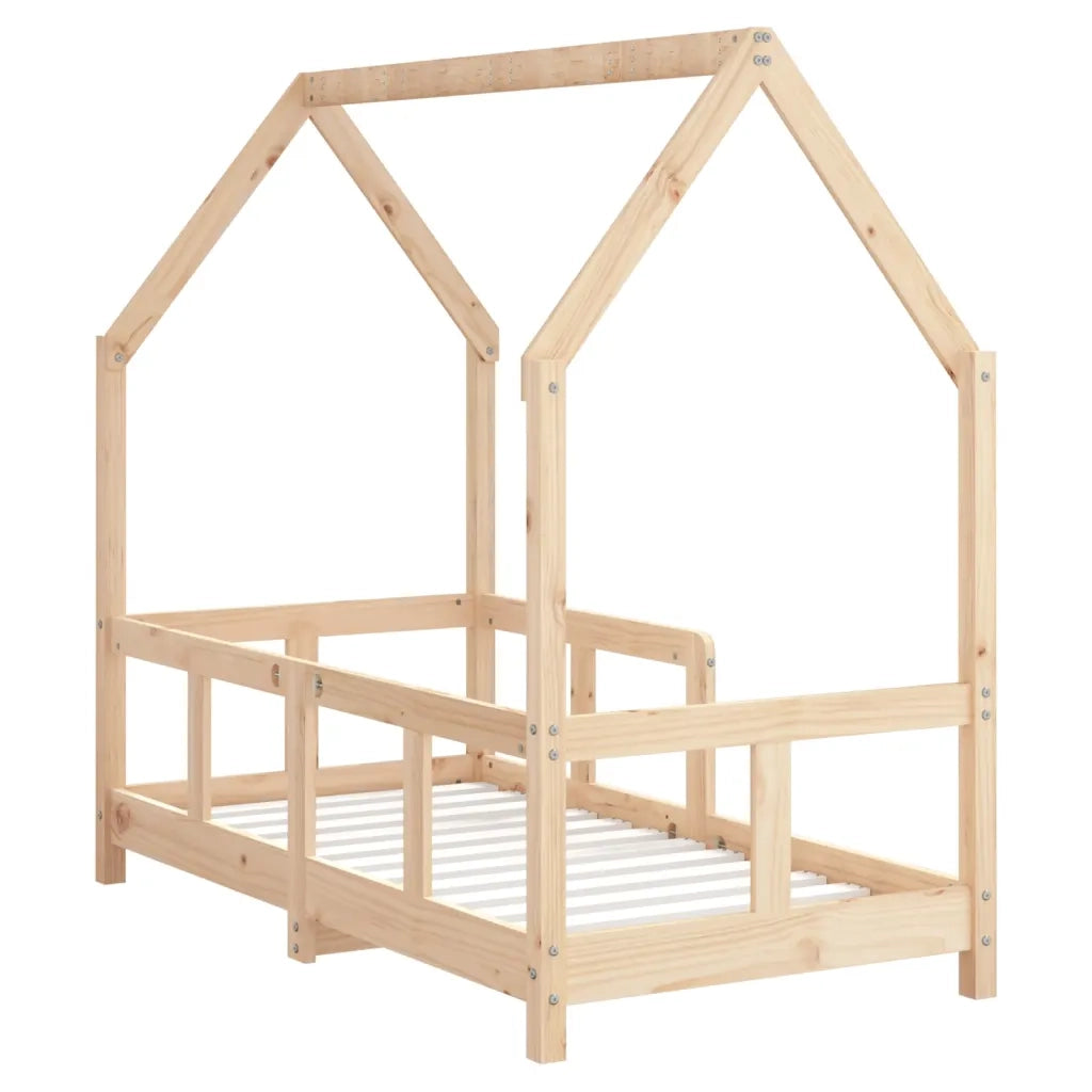 Giroletto per Bambini | Letto Infantile | Lettino 70x140 cm in Legno Massello di Pino